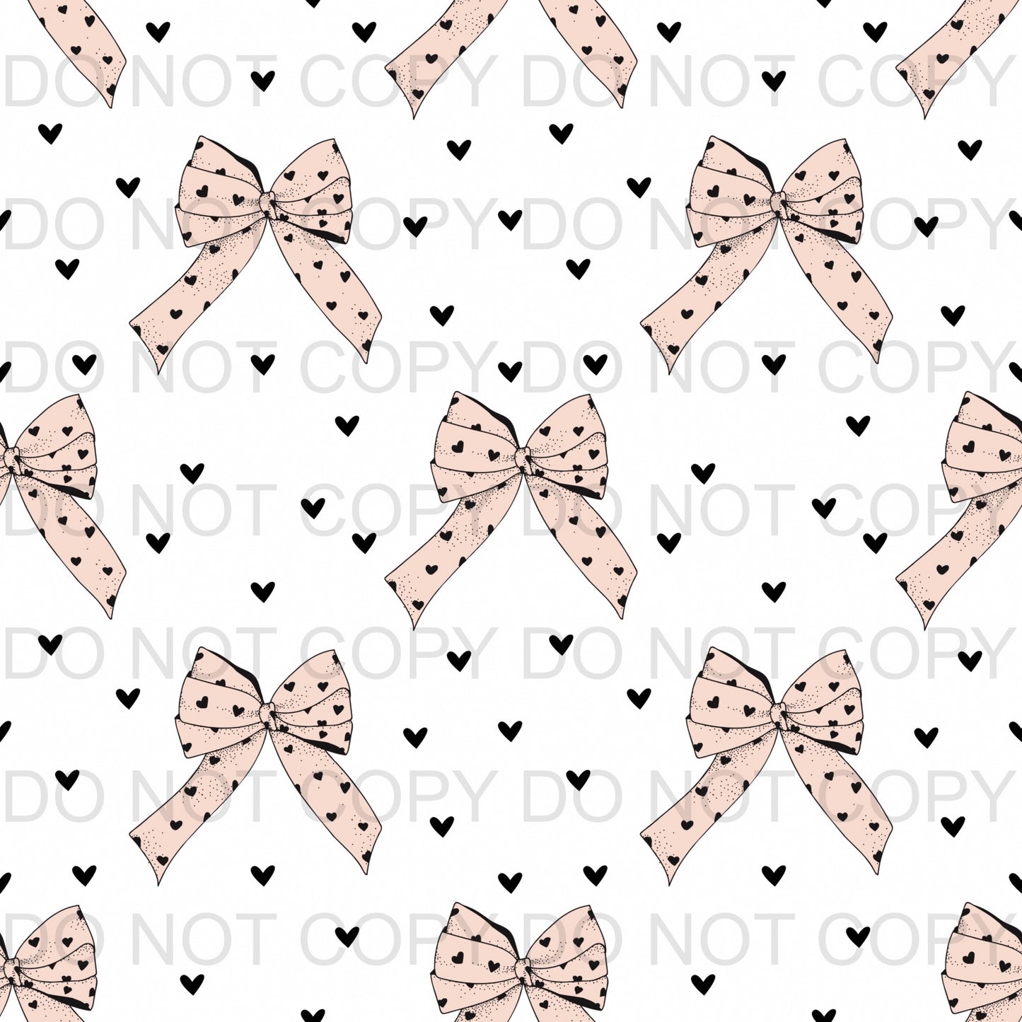 bows with hearts