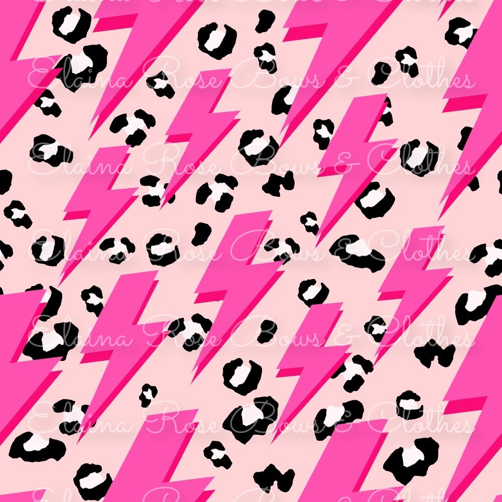 lightening bolt leopard