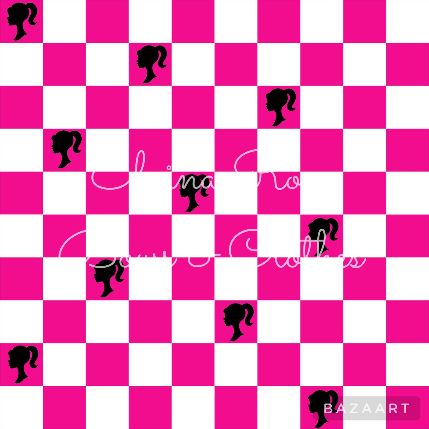 girly checkered