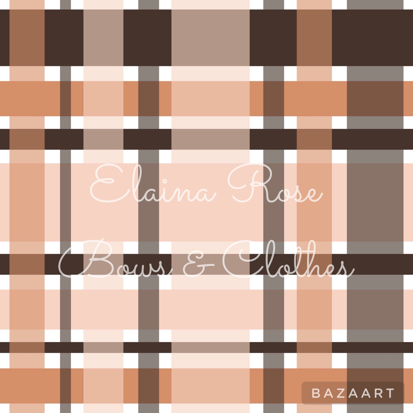 nude plaid