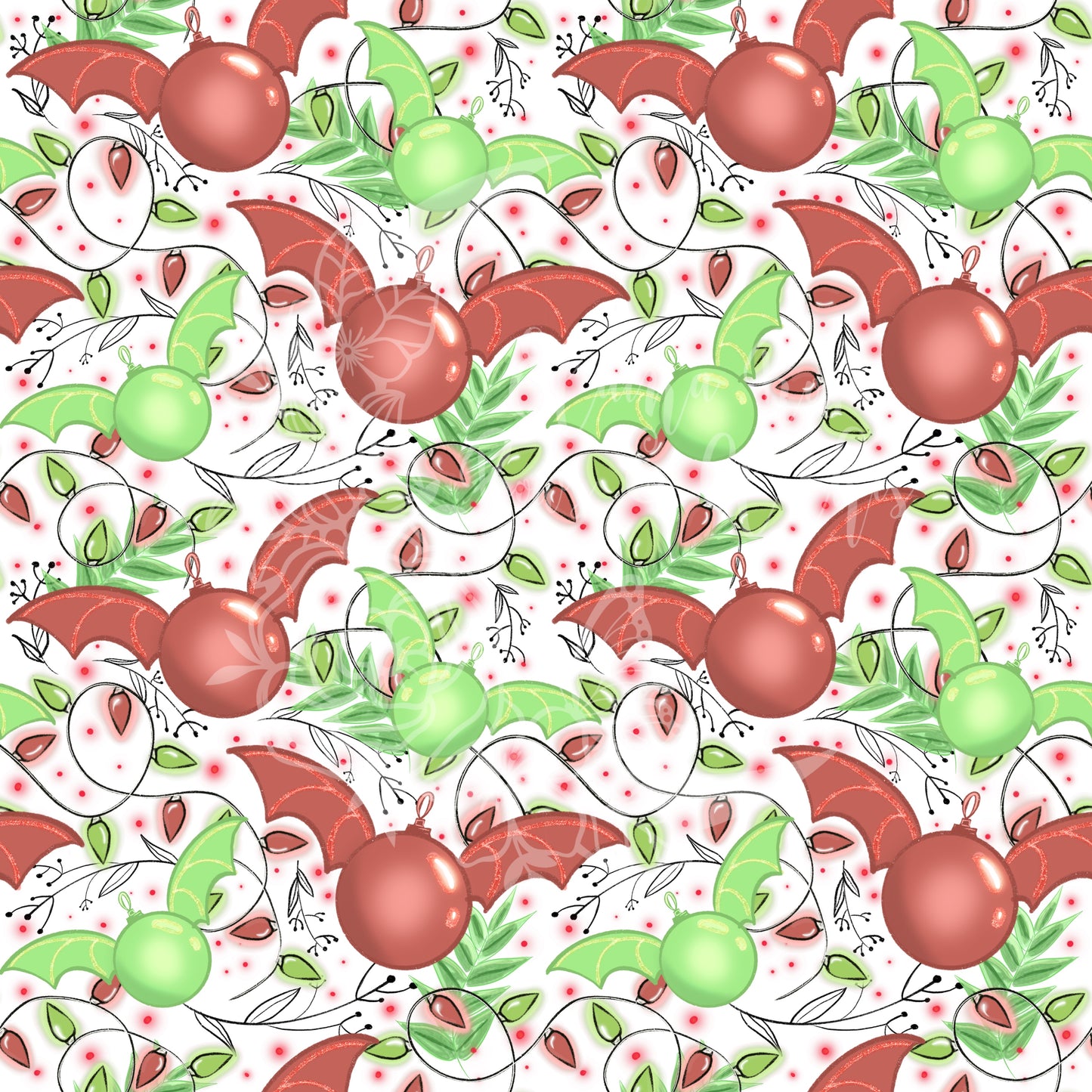 xmas bat bulbs