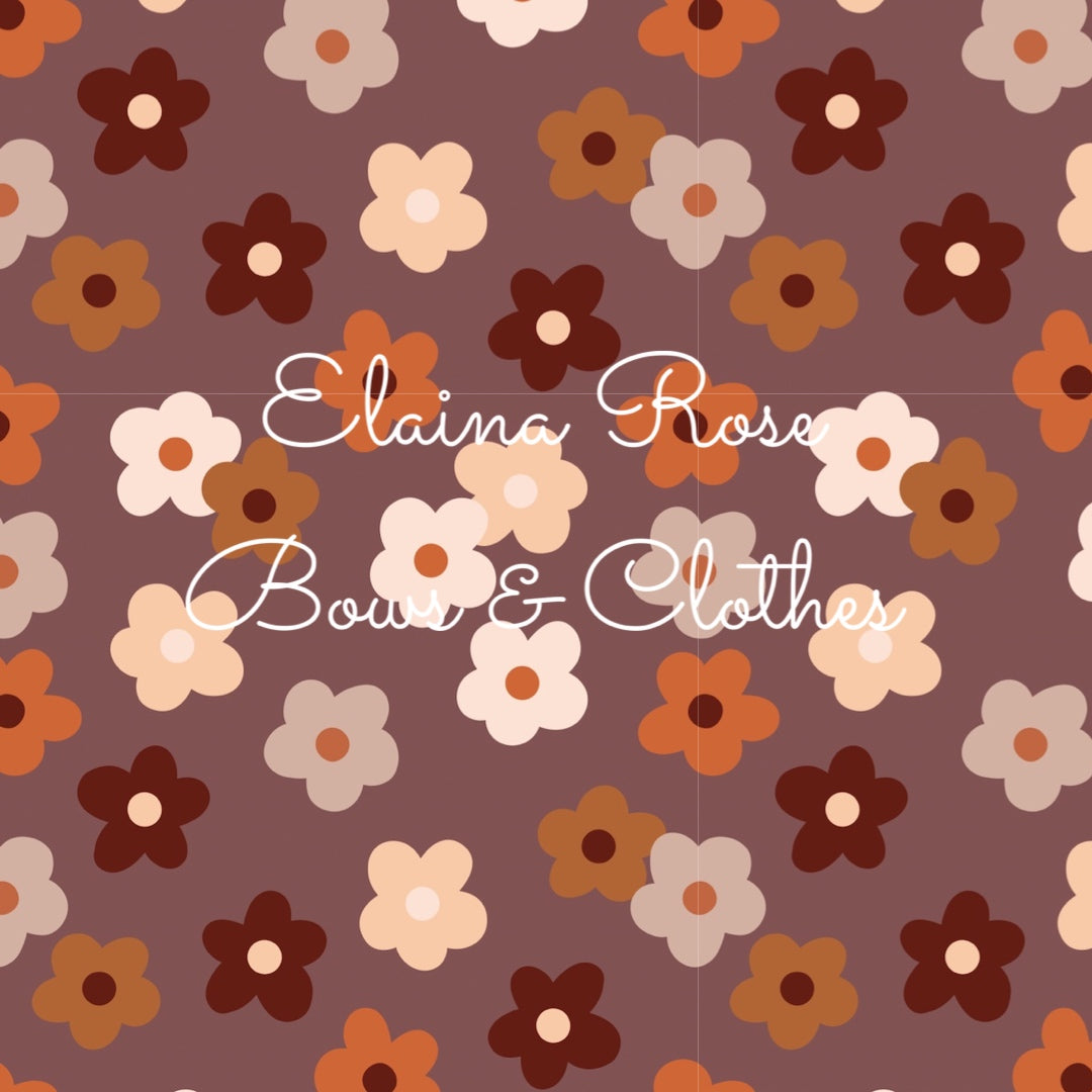 Boho fall floral
