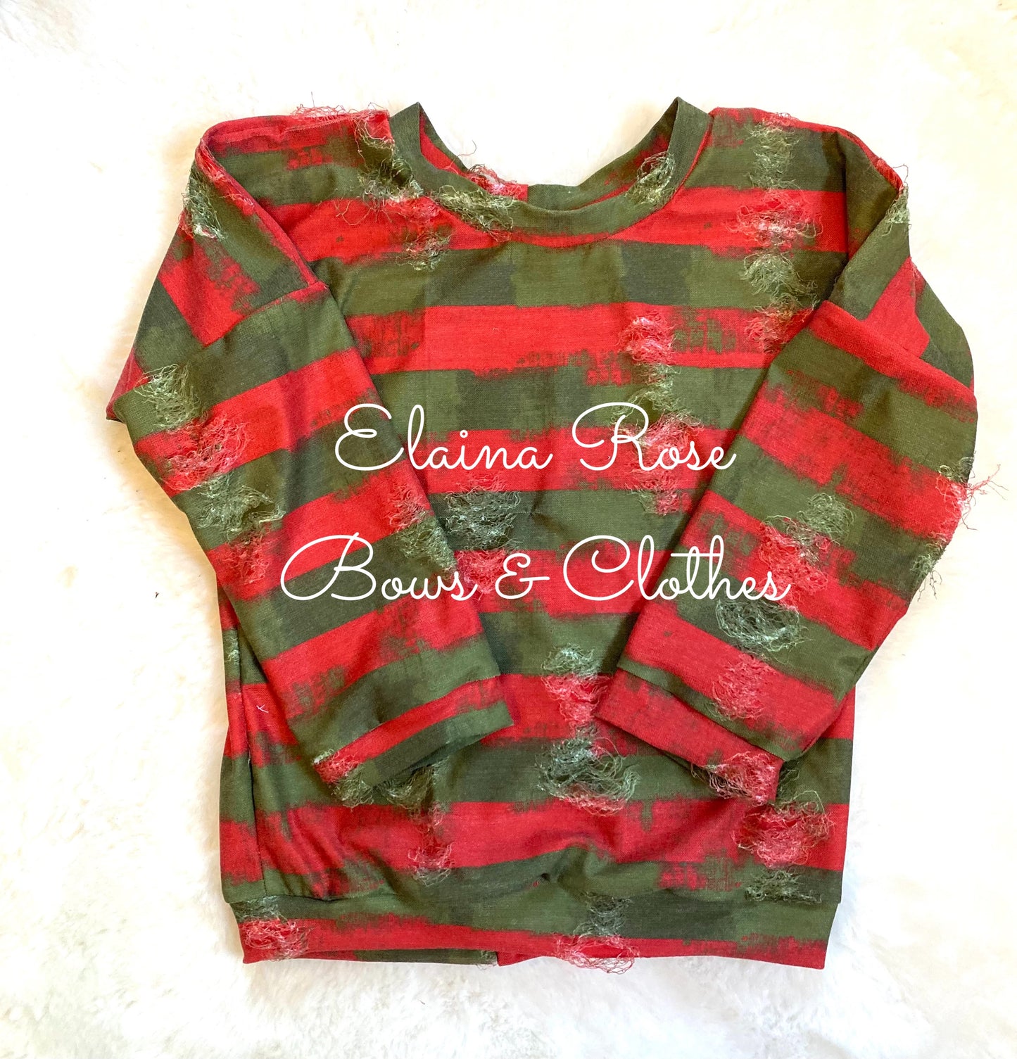Freddy distressed stripes
