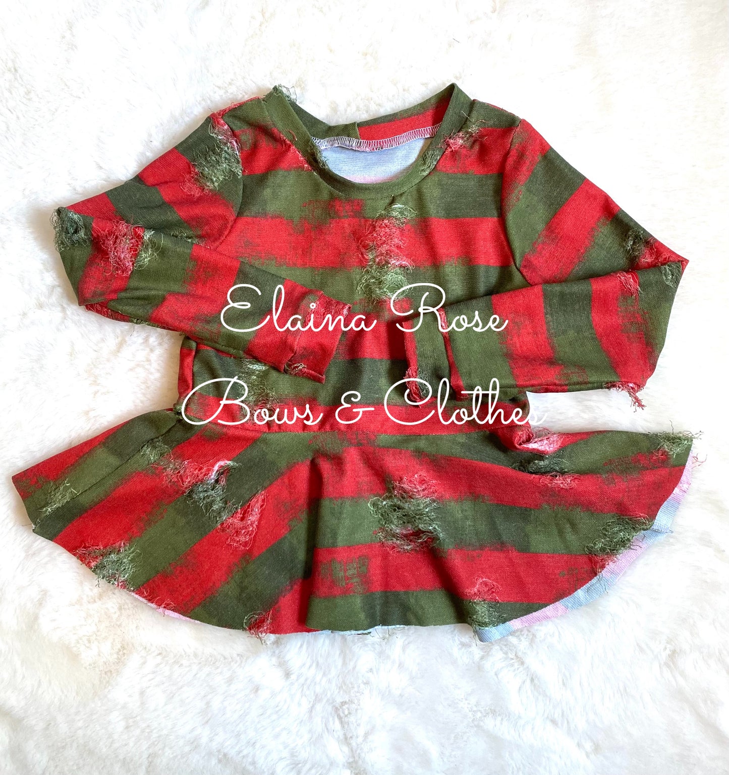 Freddy distressed stripes