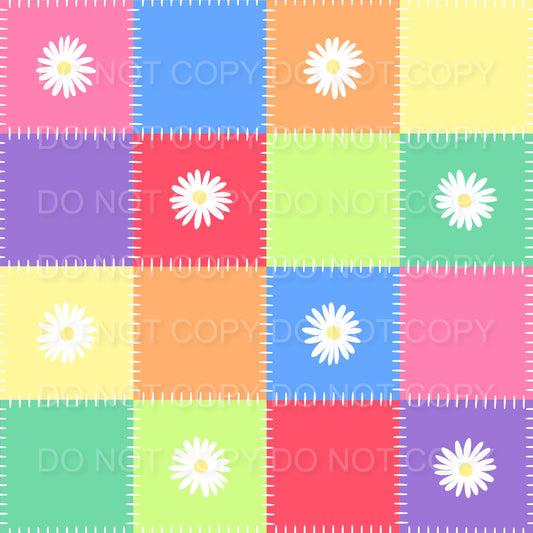 patchwork daisy