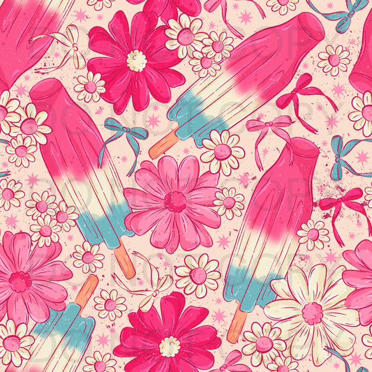 Floral bomb pops