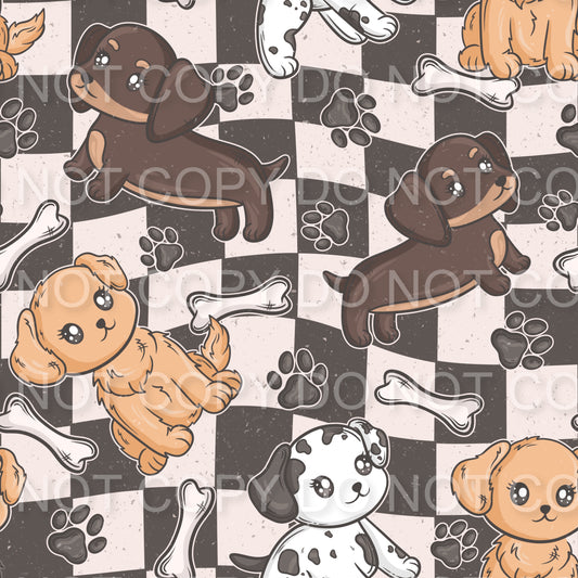 checkered dogs