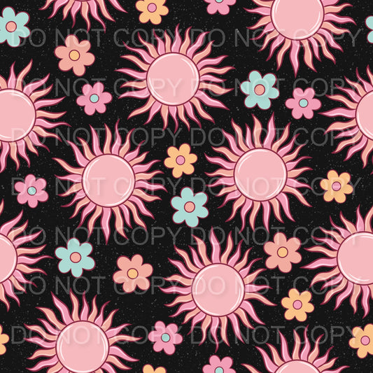 suns and flowers