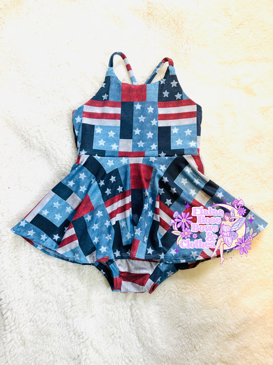 denim foj patchwork