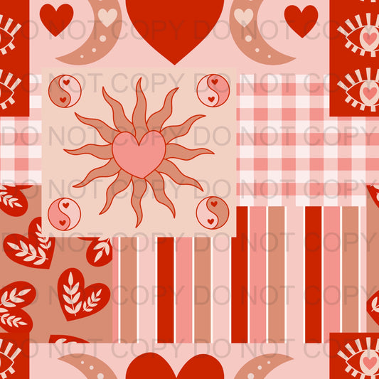 valentine's day patchwork
