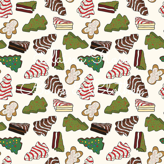 Xmas tree cakes