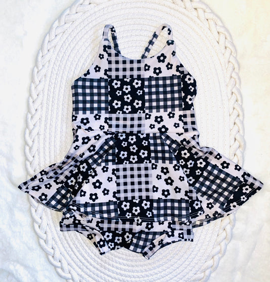 black and cream patchwork floral 2