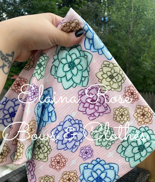 neon floral