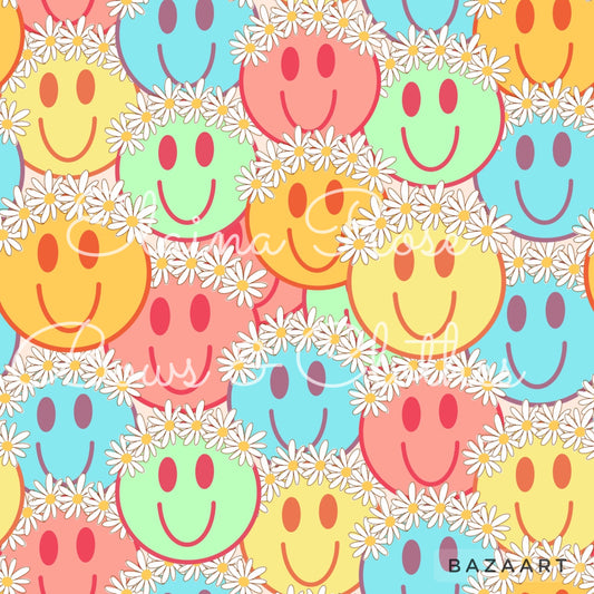 smiley floral