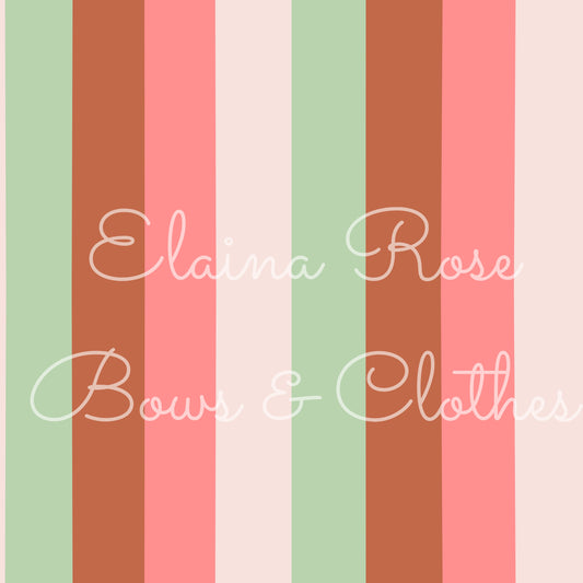 boho xmas stripes