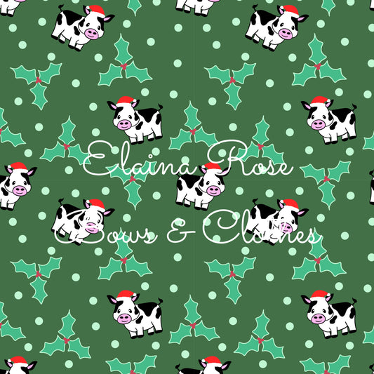 Xmas cow